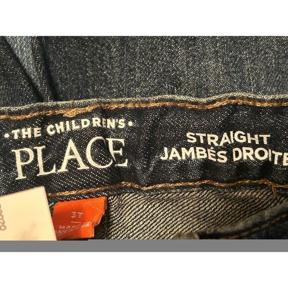#1NWT Childrens Place 3 Pair Size 3T Jeans 3 Different Washes Adjustable Waist - Picture 2 of 4